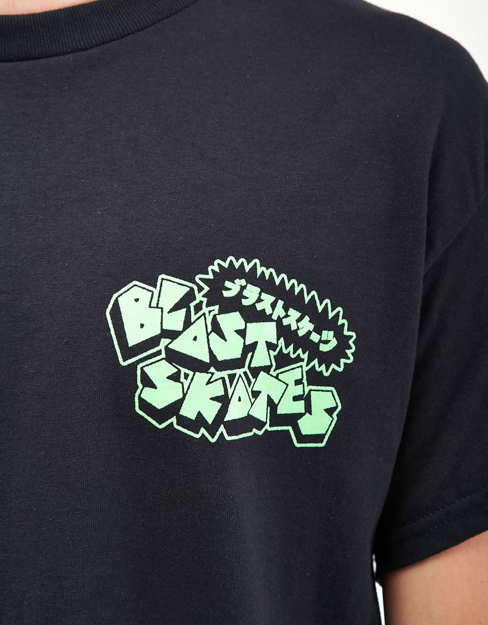 Blast Mutant Smasher T-Shirt - Black (GITD)