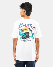 Brixton T-Shirt Paraiso - Blanc