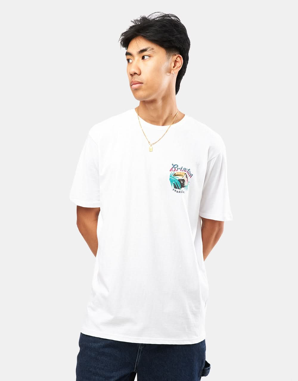 Brixton Paraiso T-Shirt - White