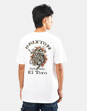 Brixton T-Shirt El Toro - Blanc