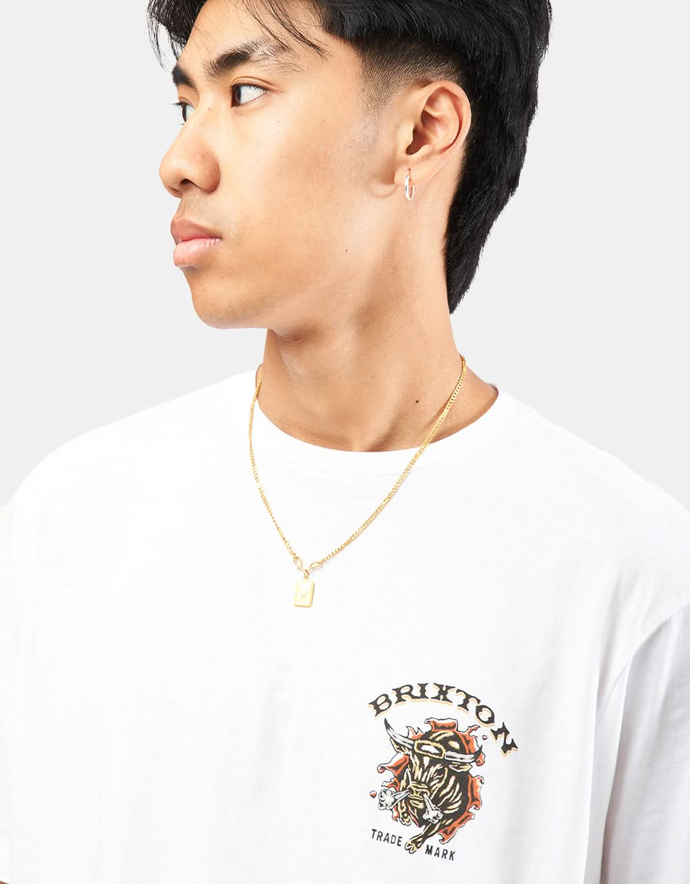 Brixton El Toro T-Shirt - White