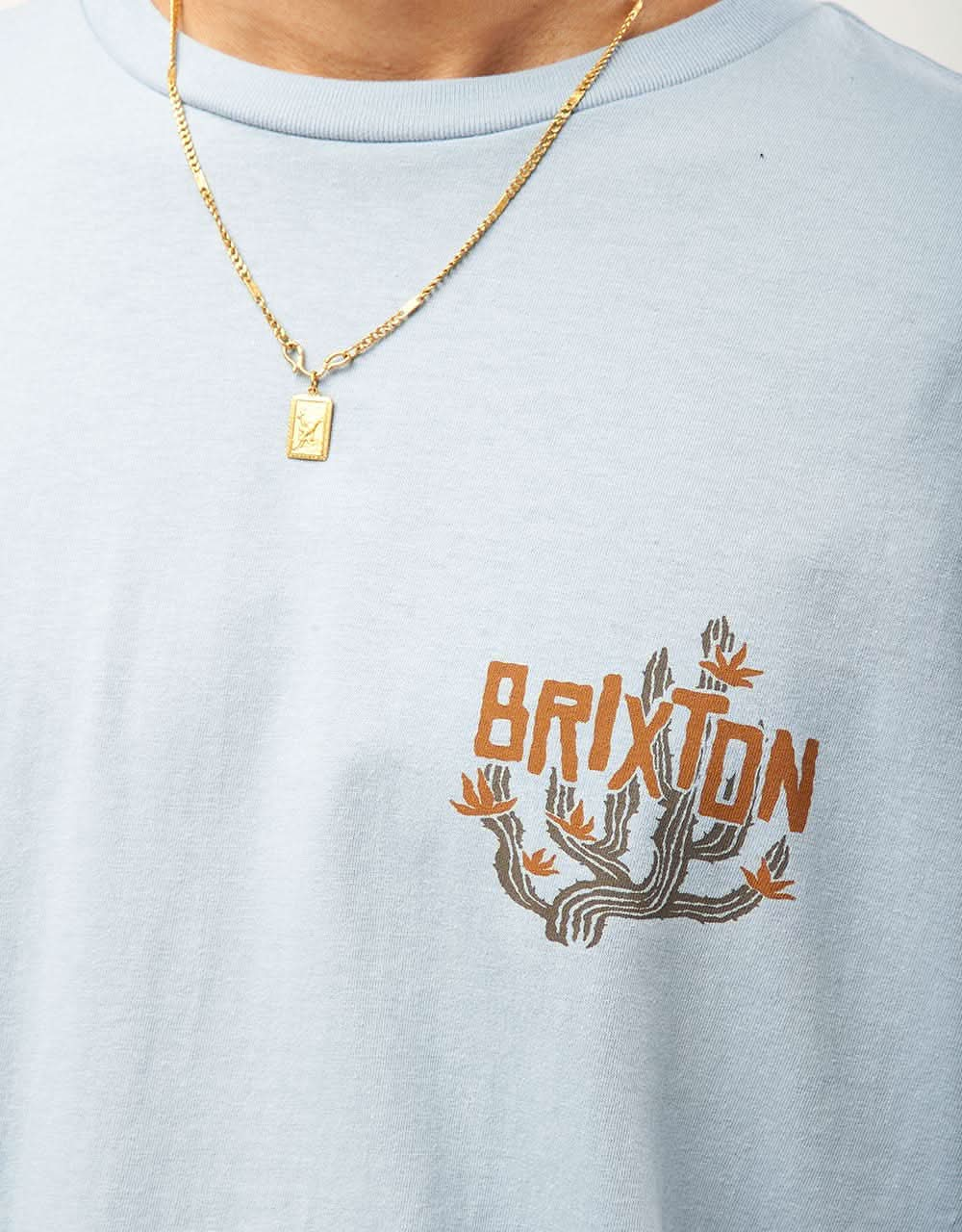 Brixton Valley T-Shirt - Dusty Blue