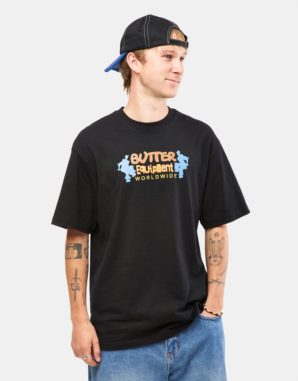 Camiseta Butter Goods Breaker - Negro