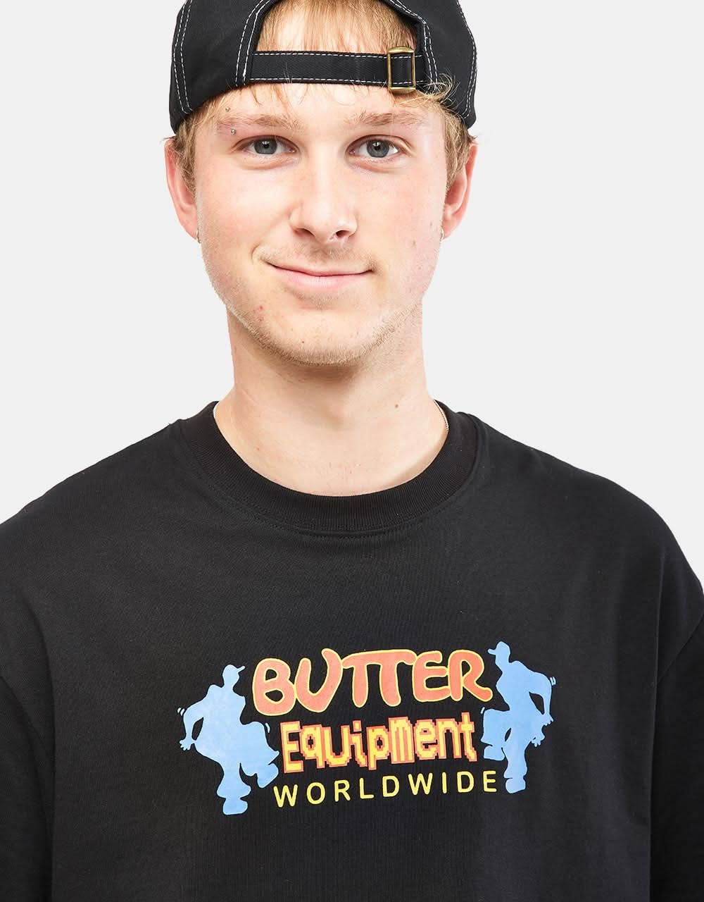 T-Shirt Butter Goods Breaker - Noir