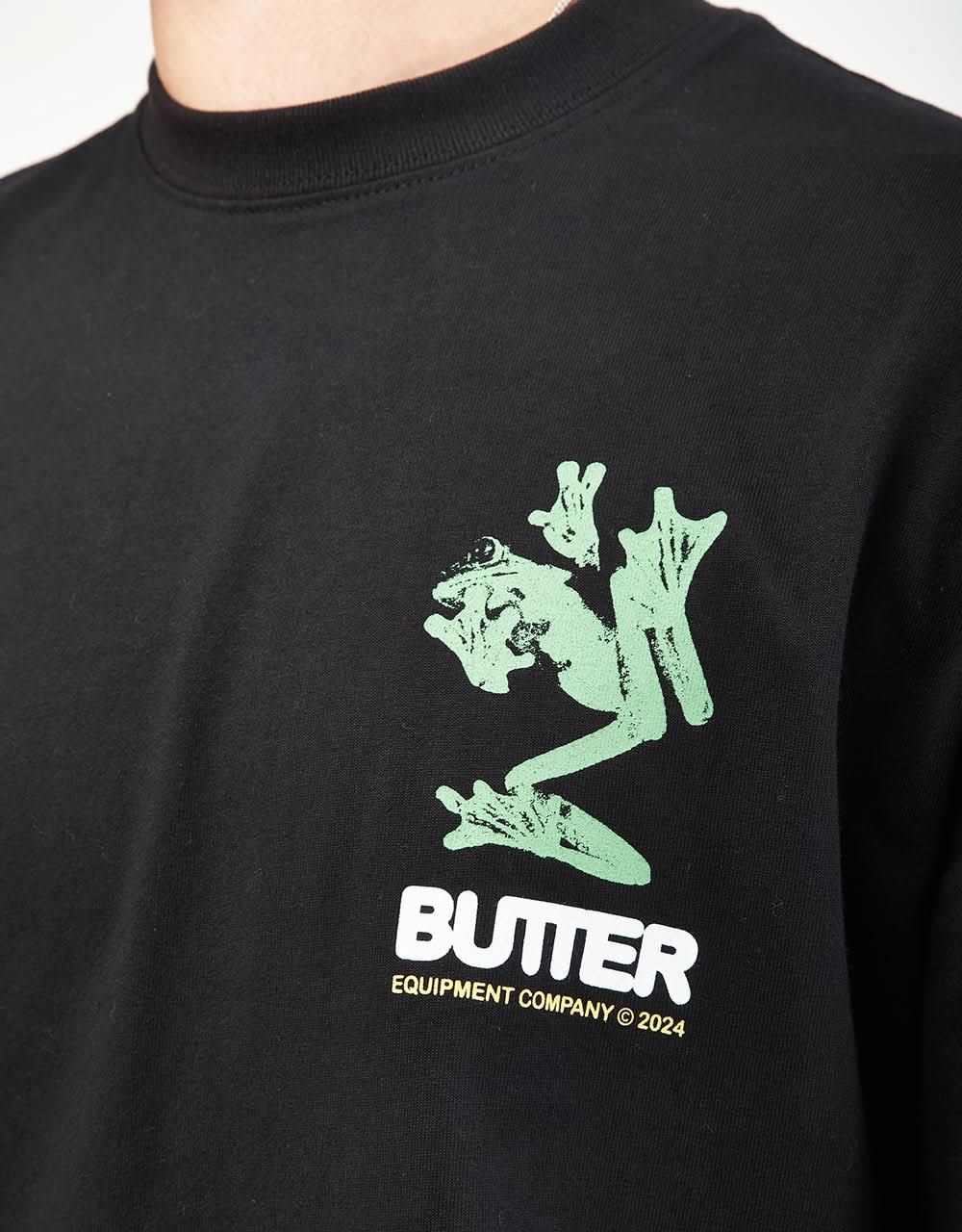 Camiseta Anfibio Butter Goods - Negro