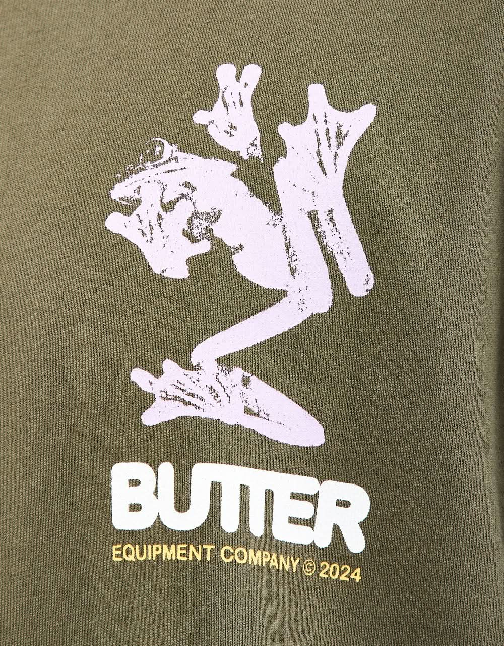 T-shirt anfibio Butter Goods - Esercito