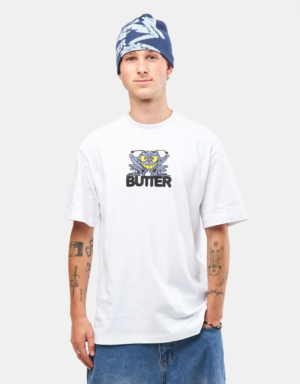 Butter Goods Insect T-Shirt - White