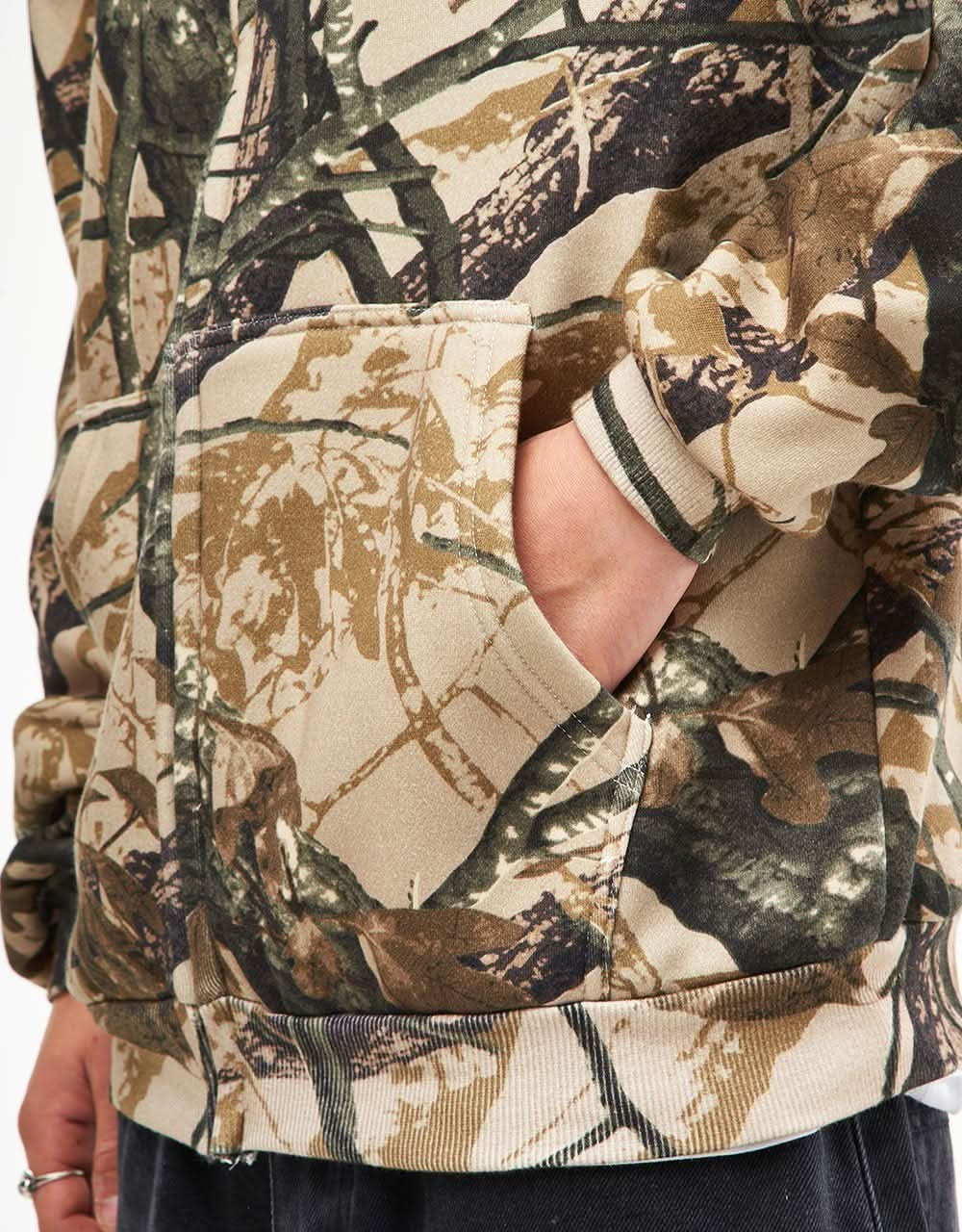 Butter Goods Ink Zip-Thru Hoodie - Camo