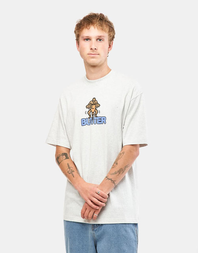 Camiseta Jack Hammer de Butter Goods - Ceniza