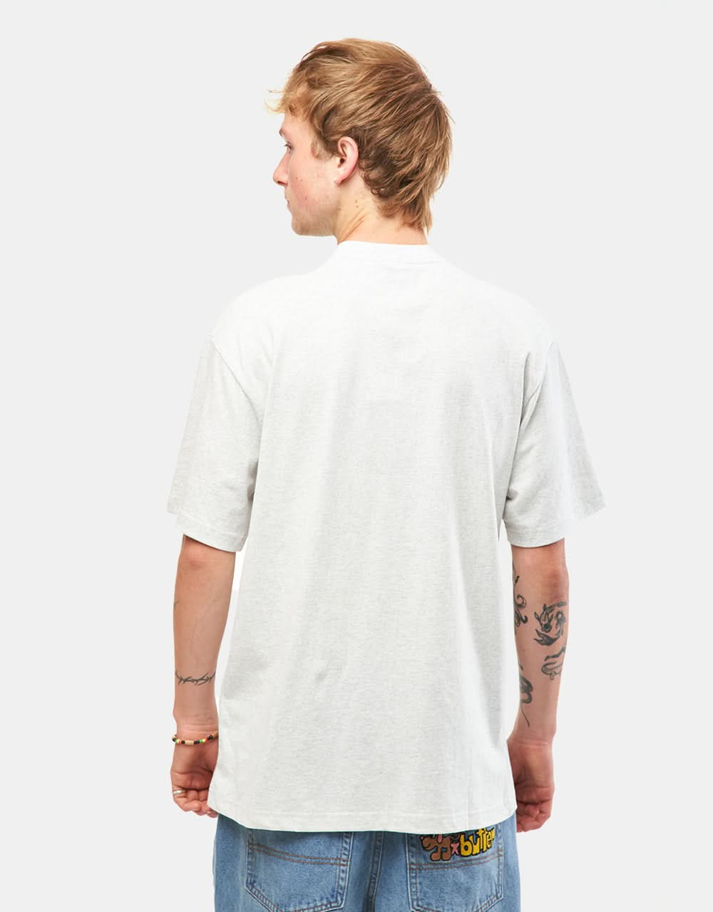 Butter Goods Jack Hammer T-Shirt - Ash