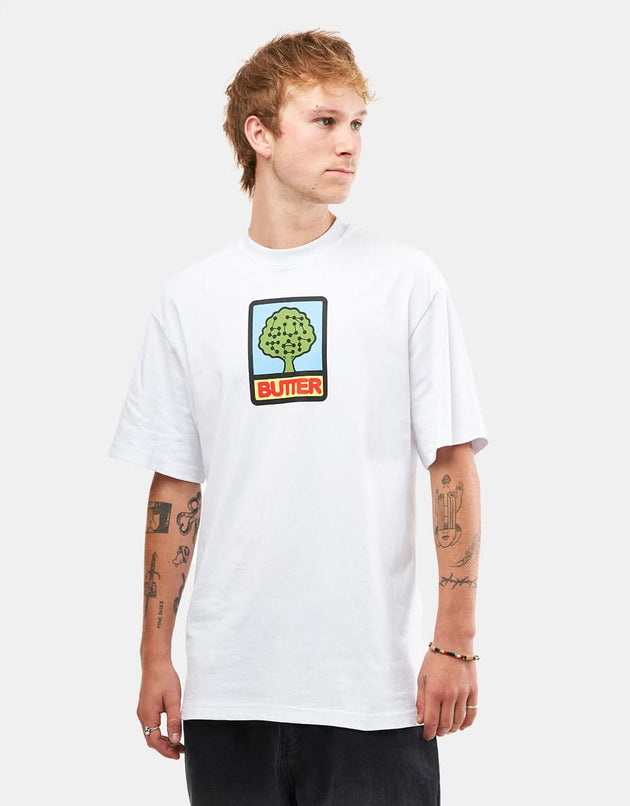 T-shirt de croissance Butter Goods - Blanc