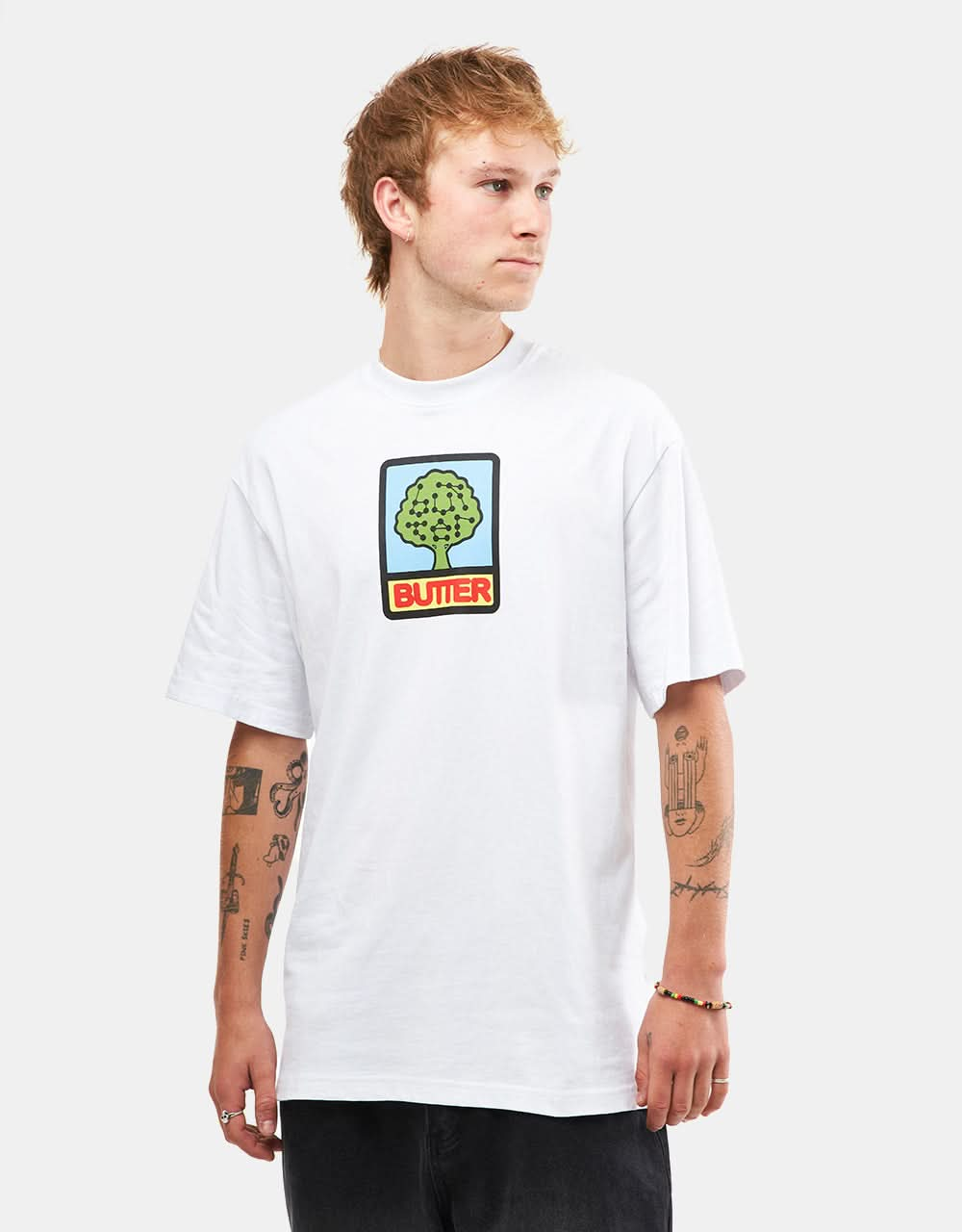 T-shirt de croissance Butter Goods - Blanc