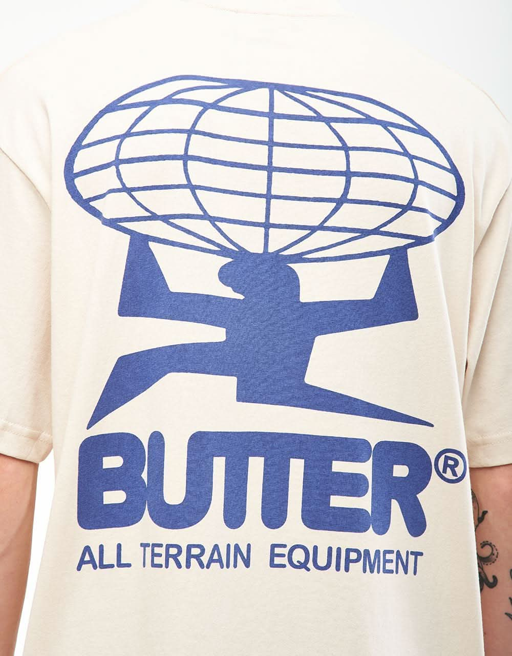 Butter Goods All Terrain T-Shirt - Natural