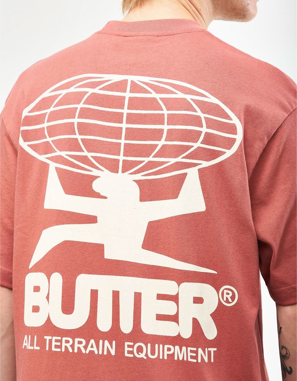 T-shirt Butter Goods All Terrain - Rabarbaro