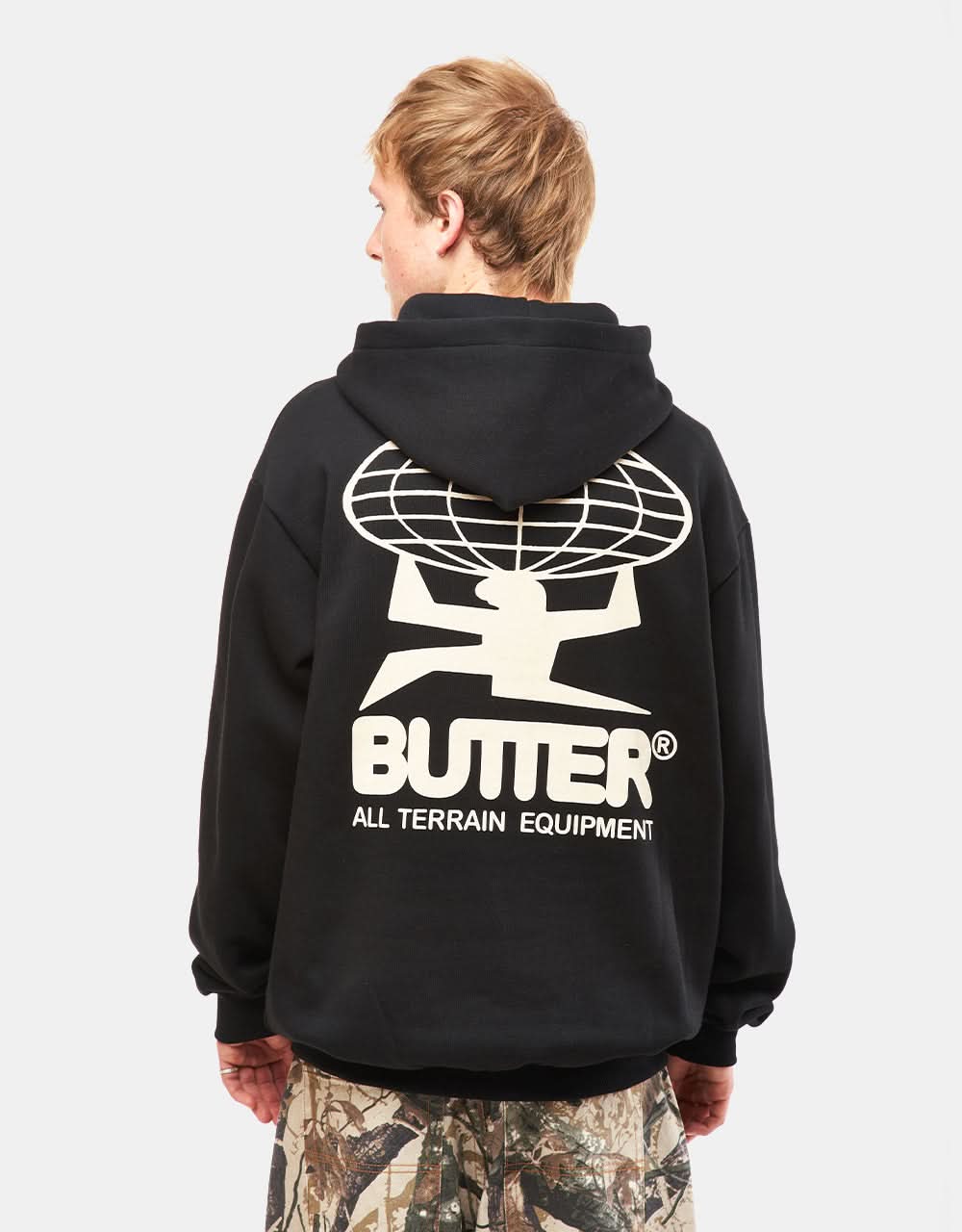 Sweat à capuche Butter Goods All Terrain - Noir