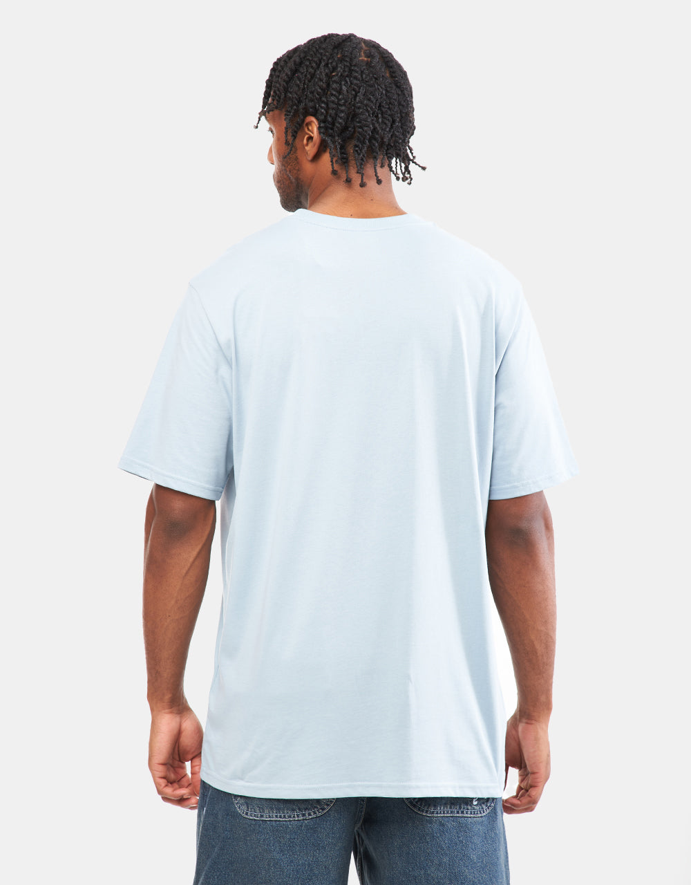 Camiseta Carhartt WIP S/S Pocket - Misty Sky