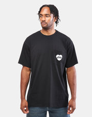 Carhartt WIP S/S Amour Pocket T-Shirt - Noir/Blanc