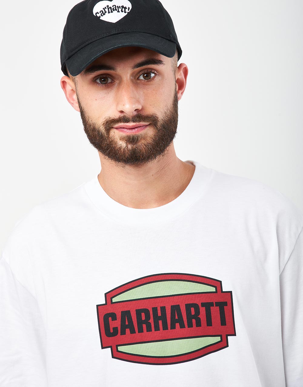 Tričko Carhartt WIP S/S Press Script – bílé