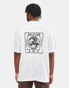 Camiseta Carhartt WIP S/S Stamp - Blanco/Negro