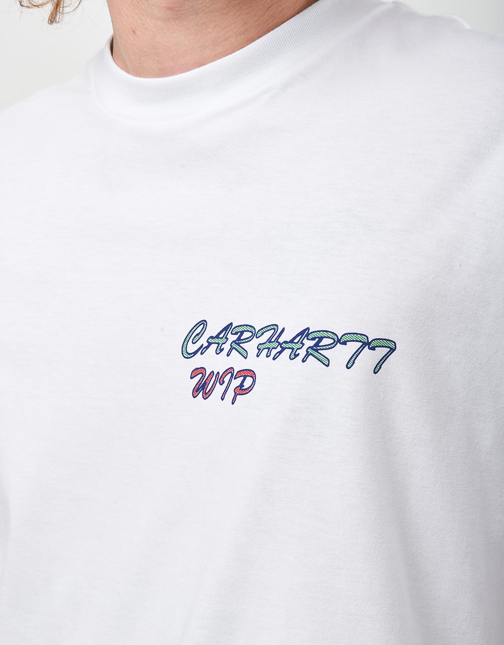 Camiseta Carhartt WIP S/S Gelato - Blanco