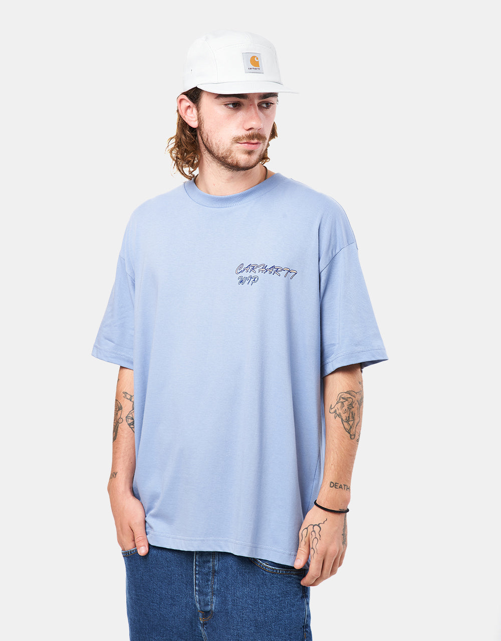 Carhartt WIP S/S Gelato T-Shirt - Charm Blue