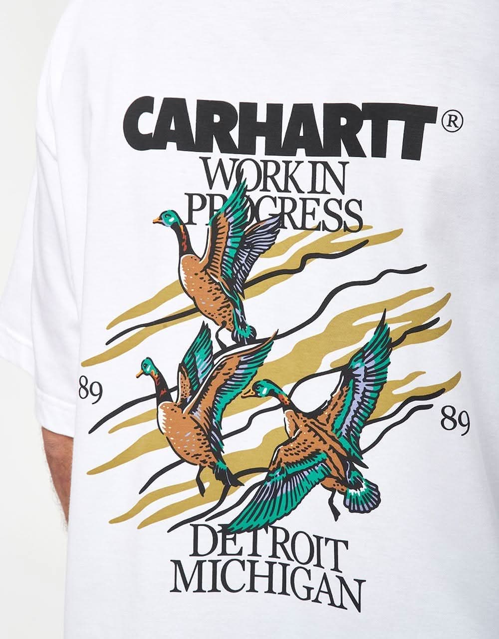 Carhartt WIP S/S Ducks T-Shirt - White