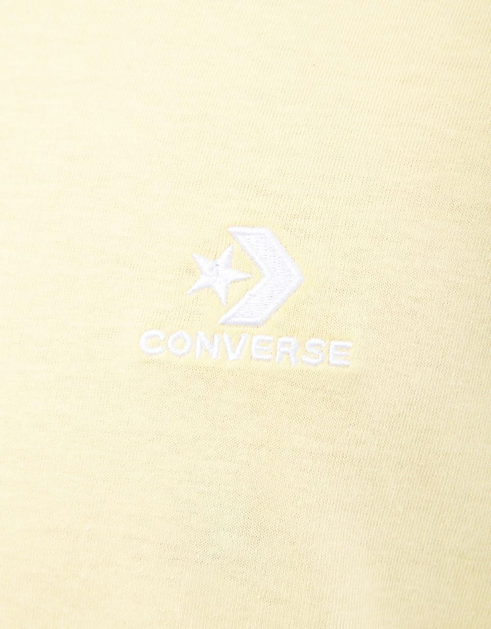 Converse Go-To Embroidered Star Chevron T-Shirt - Like Butter