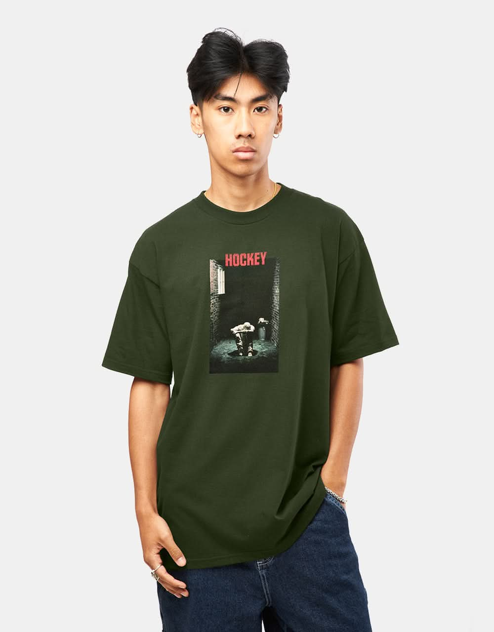 Hockey Still Missing T-Shirt - Dark Green