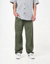 GX1000 Baggy Denim Pant - Olive