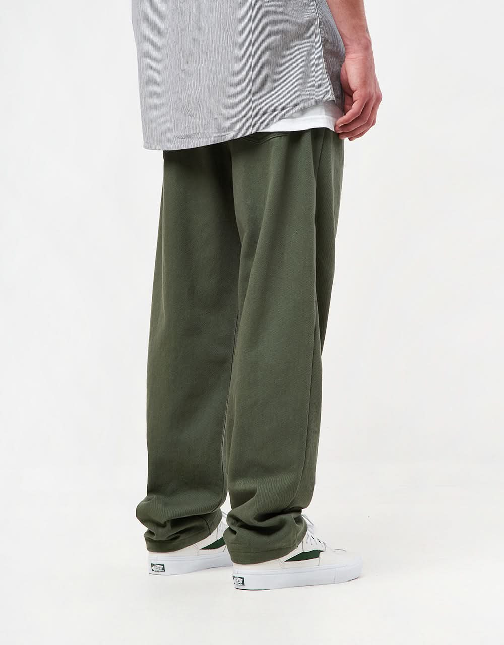 GX1000 Baggy Denim Pant - Olive