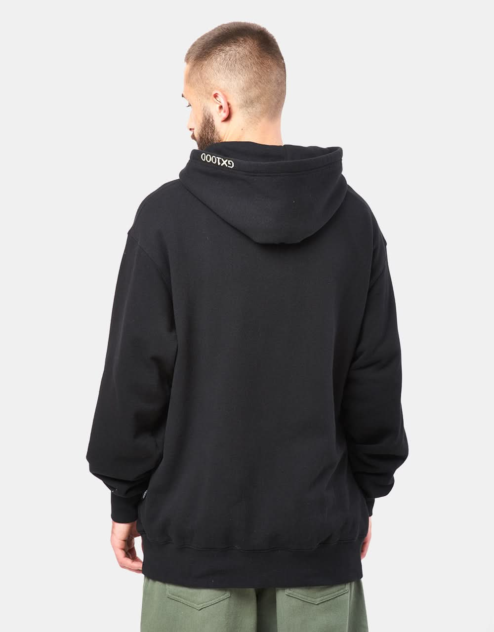 Sweat à capuche GX1000 Streaker - Noir