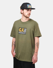 GX1000 PSP T-Shirt - Green/Orange