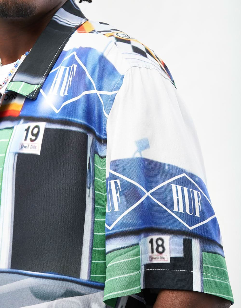 HUF Trophy S/S Resort Shirt - Multi