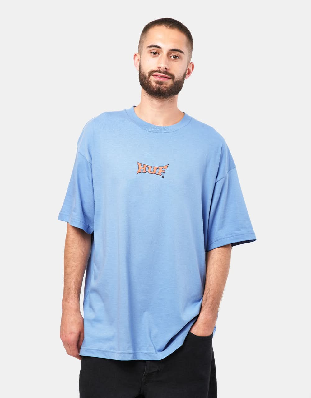 HUF Sassy H T-Shirt - Slate Blue