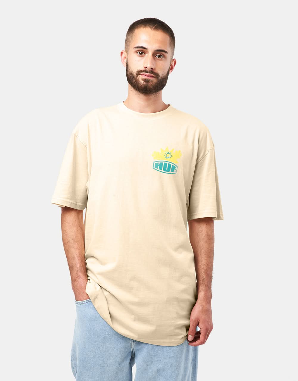 Camiseta HUF Maximize - Trigo