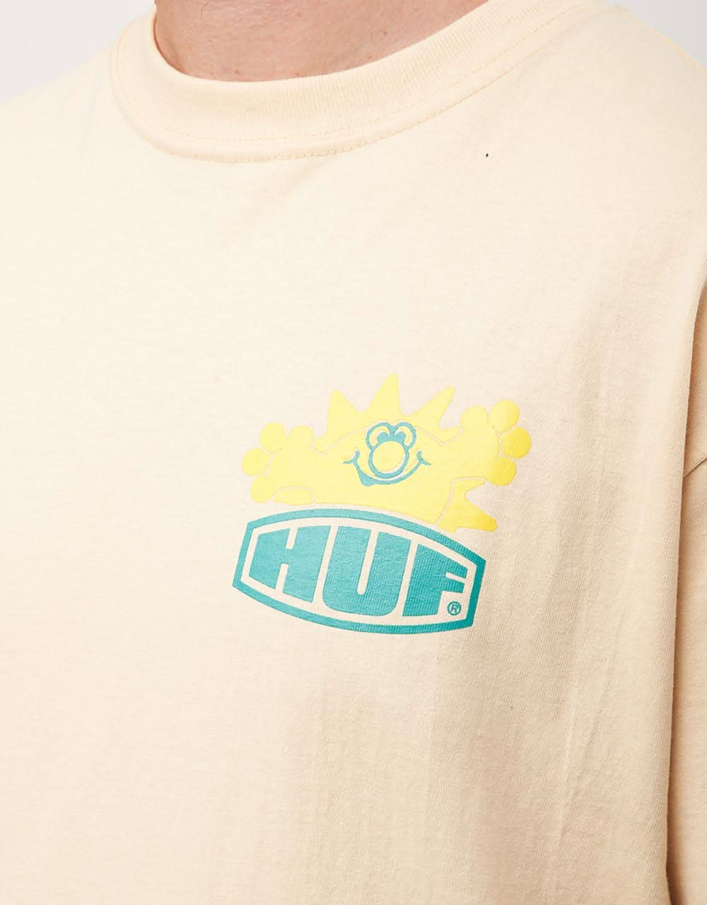 T-shirt HUF Maximize - Blé