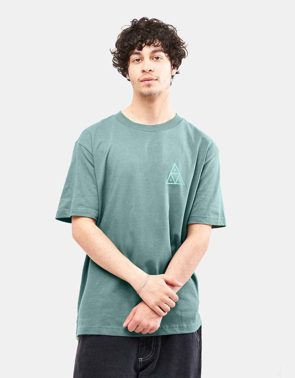 HUF Triple Triangle T-Shirt - Sage