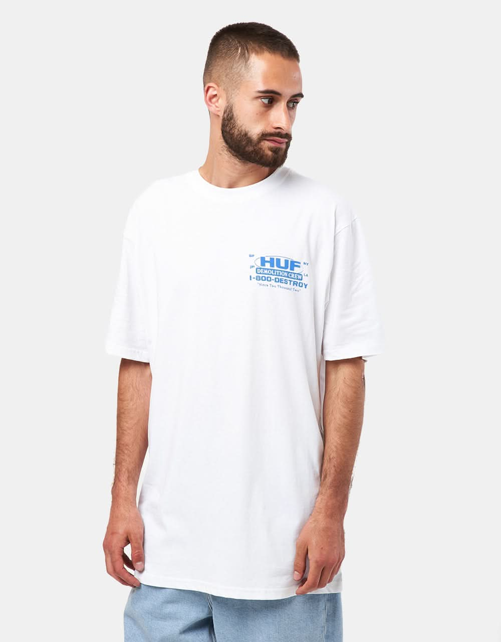 HUF Demolition Crew T-Shirt - White