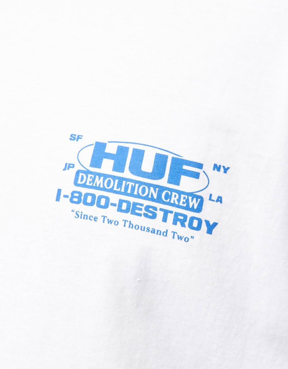 HUF Demolition Crew T-Shirt - White