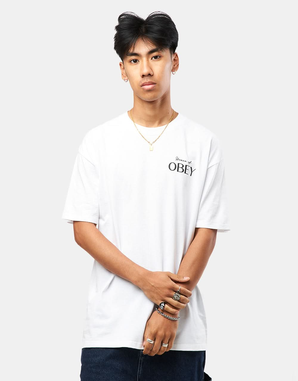 Obey House Of Obey T-Shirt - White