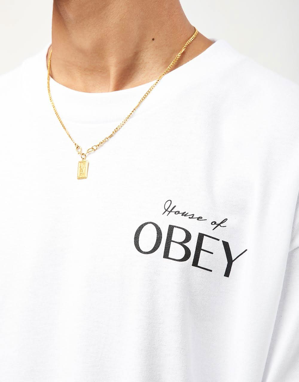 Obey House Of Obey T-Shirt - White