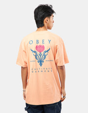 T-shirt Obey Cultivate Harmony - Agrumi