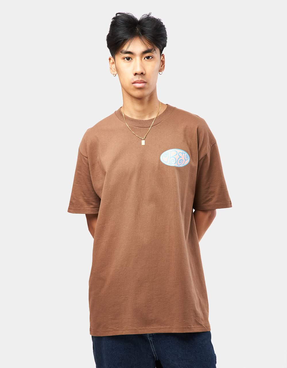 Obey Bean T-Shirt - Silt