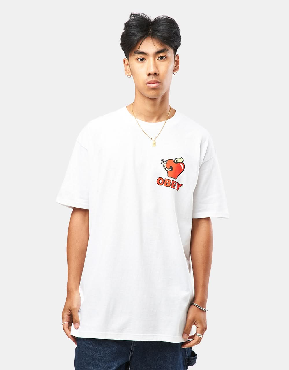 Obey Apple Of My Eye T-Shirt - White