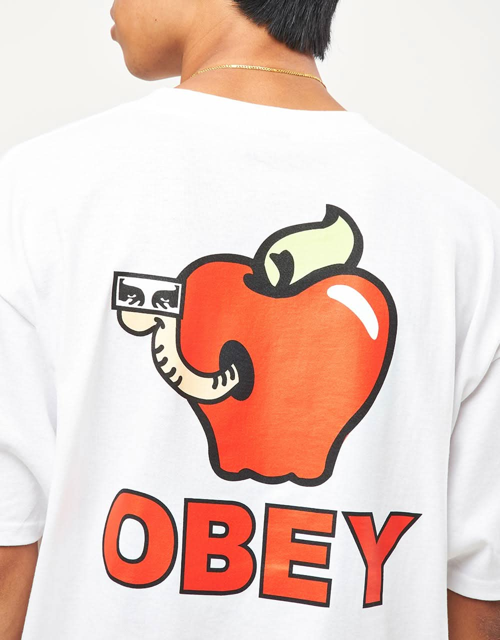 Obey Apple Of My Eye T-Shirt - White