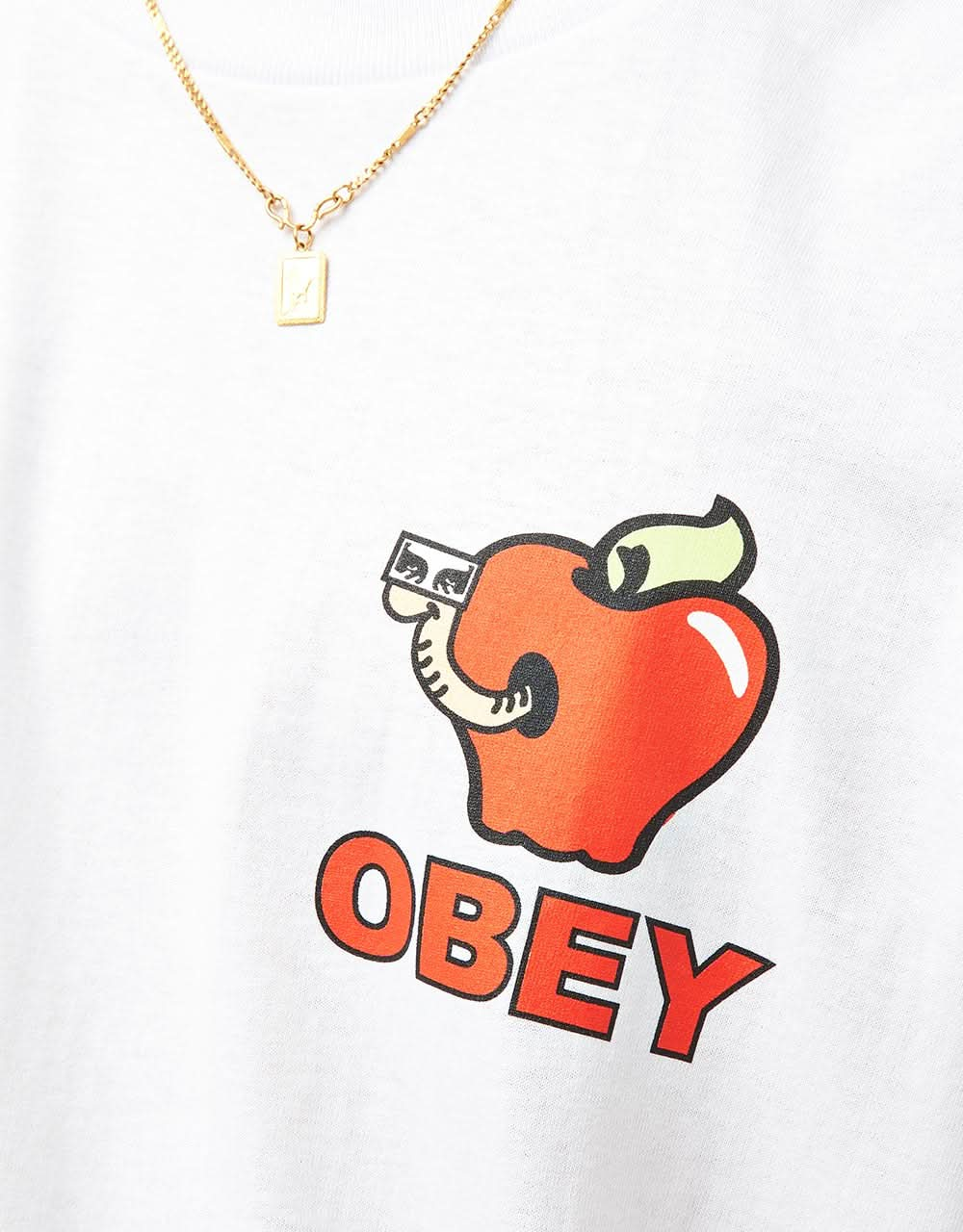 Obey Apple Of My Eye T-Shirt - White