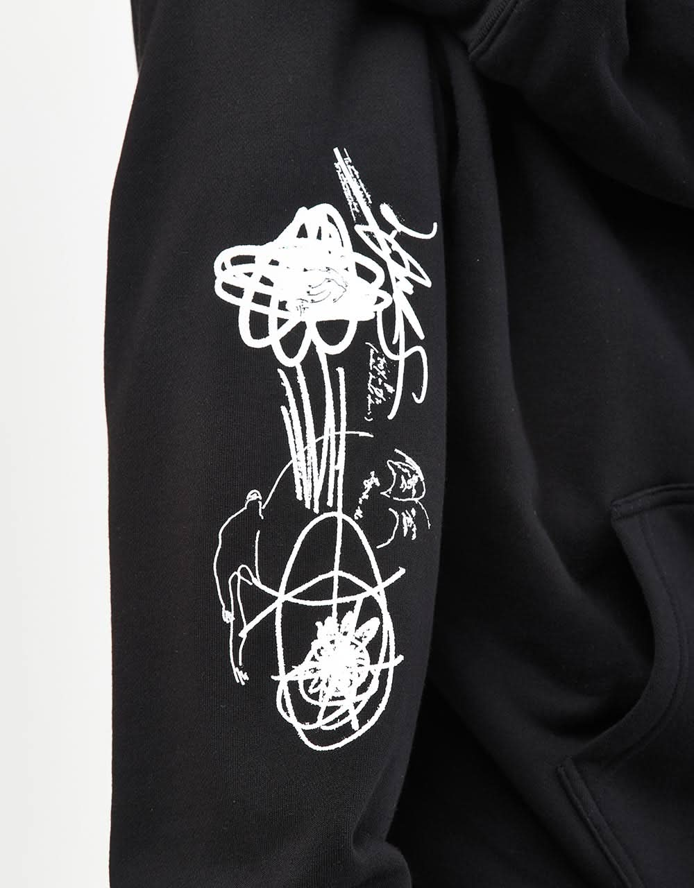 Sudadera con capucha Last Resort x Julian Smith Expando - Negro/Blanco