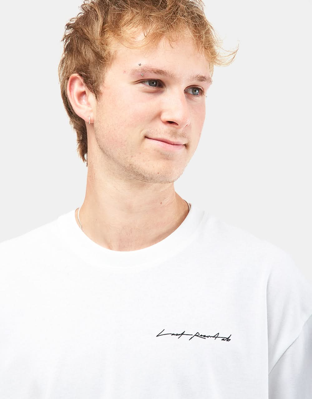 Last Resort AB x Julian Smith Heads T-Shirt - White/Black