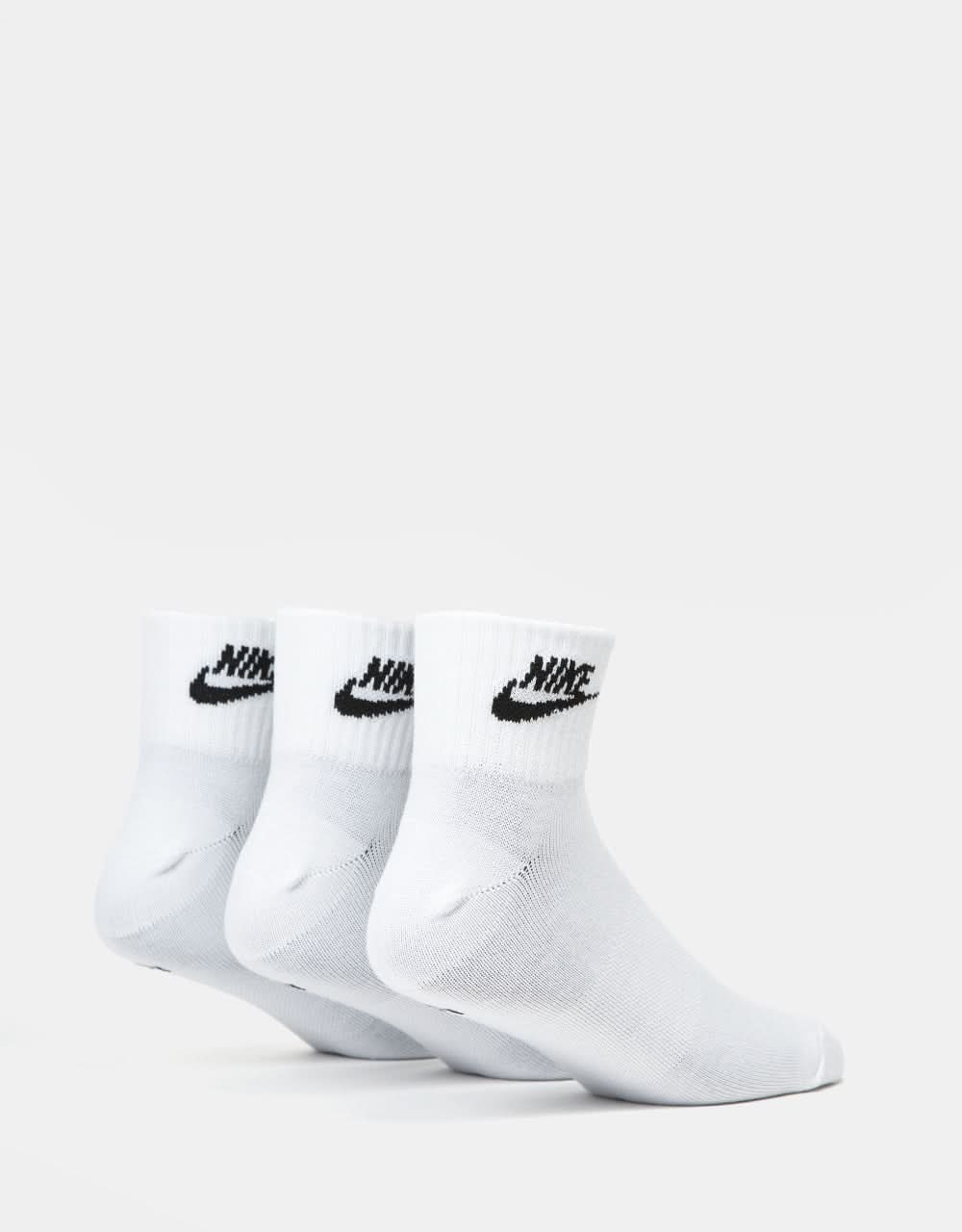 Nike Everyday Essential Ankle Socks - White/Black