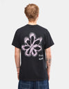 Welcome x Britney Spears Flower T-Shirt - Black